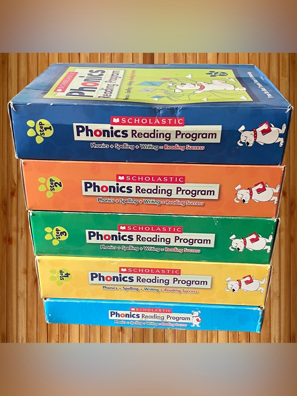 Scholastic Phonics Reading Program Complete 5 Box Set - Picture 3 of 13